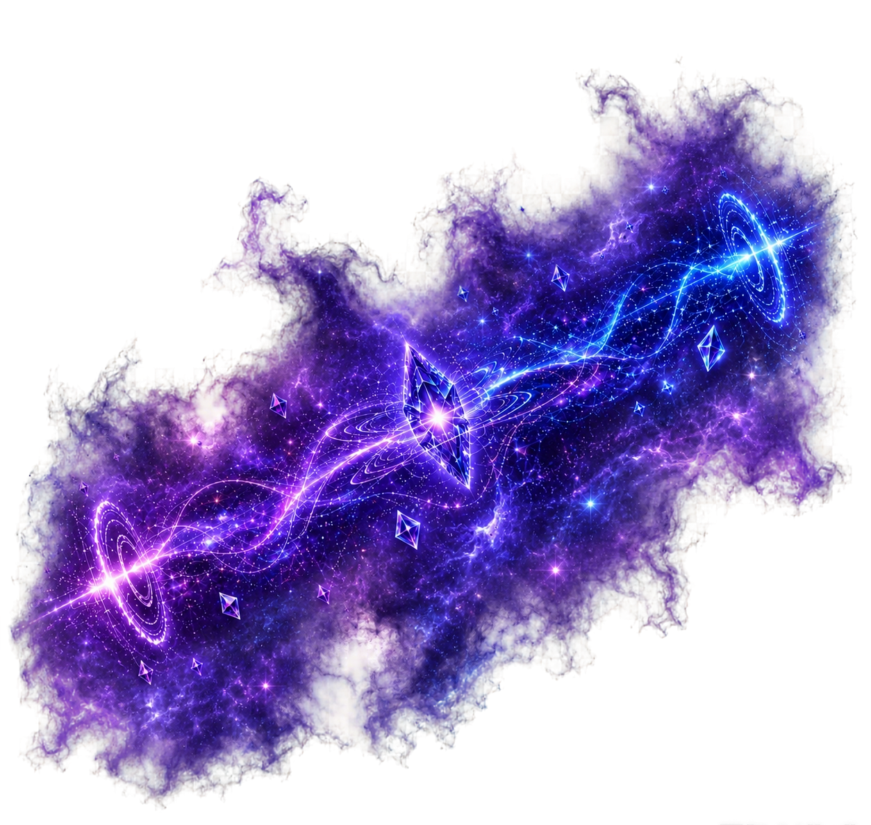 Dimensional crossing energy between worlds